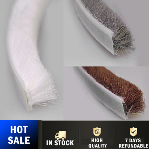 10 Meters Door and Window Sealing Strip Brush Window Door Seal Tape Weather Strip