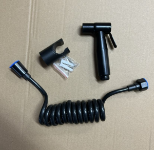 Handheld Bidet Sprayer Set 304 Stainless Steel Spray Shower Handheld Toilet Bidet Faucet Sprayer Nozzle