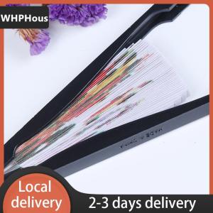 [COD] WHPHous Ship within 24 hours Summer Handheld Fan Chinese Folding Hand Fan Printed Paper Decorative gift