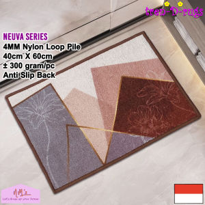 Tren-D-rugs Keset kaki abstrak motif eropa modern alas lantai dapur anti slip 40 cm x 60 cm - NMs