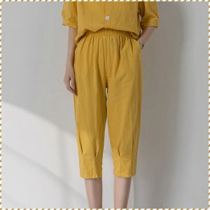 กางเกงกีฬา ปรับเปลี่ยนรูปร่างขา กางเกงชั้นใน แฟชั่น เวอร์ชั่น ไม่สมบูรณ์ แสงแดด สวยงาม สวมใส่ทุกวัน