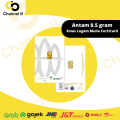 Antam 0,5 gram Emas Logam Mulia [Cetakan Terbaru] - Certicard. 