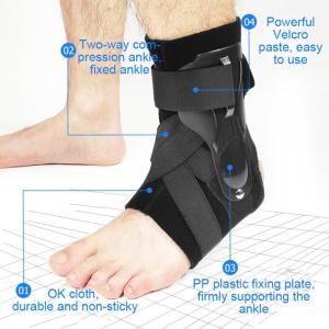 [SG Ready Stock] Support Stabilizer Ankle Brace Protective Adjustable Compression Elastic