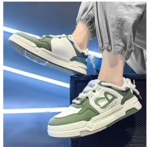 Sepatu Sneakers Import Pria Dewasa RENDY SHOES B Fashion tali And Elastic BISA COD-FREE DUS