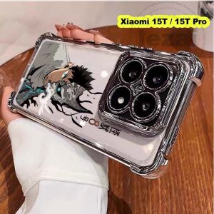 Trường hợp Xiaomi 15 t 15 t 15 t Pro 15tpro 2025 trường hợp mềm trong suốt chống sốc rõ ràng vỏ lưng sang trọng
