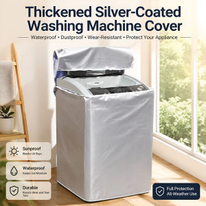 S/M/L/XL Top Open Washing Machine Cover Waterproof Dustproof Sunblock Protective Cover