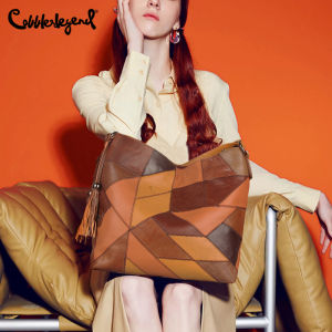 Cobbler Legend Genuine Leather Women Bag Ladies Large Capacity Shoulder Bags For Women Casual Handbags