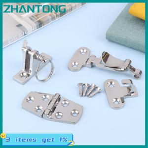 ZHANTONG Marine 316 Stainless Steel Boat Hinges Heavy Duty Hatch Casting Hinge For Cabinet Doors Windows Butt Hinge Hardware Accessories