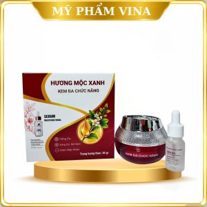 Kem dưỡng trắng da Đa Chức Năng Hương Mộc Xanh 30g ( màu đỏ)
