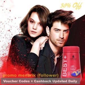 Hair Powder Best Plus - Bubuk Rambut Bedak Rambut Pria Wanita Hairstyling Kecantikan
