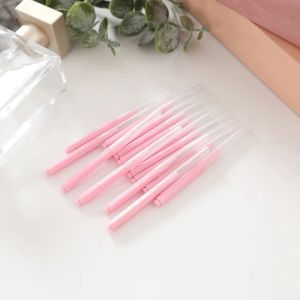 HUNIU 30Pcs Bendable Braces Brush Disposable Soft Micro Interdental Brushes Cup Cleaning Brush Gentle Teeth Cleaning Tools Oral Hygiene Tool