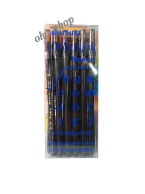 ปากกานิจิปากตัด NSC-6035 3.5 mm. สีดำ/สีแดง