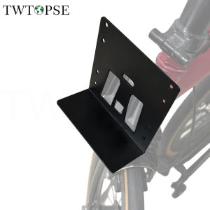 TWTOPSE Bicycle Bag Rack Mount For Brompton Folding Bike Bicycle 3SIXTY PIKES Aluminum Alloy Bag Holder Frame Parts Accessory