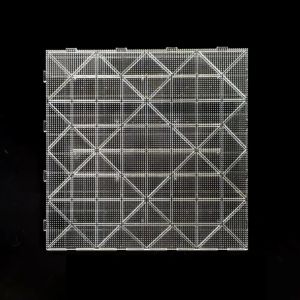CHUAN Square Fuse Beads Pegboards DIY Make Puzzle Handmade Crafts Decor Heat Resistant Round Template Creative Heat Resistant Perler Hama Beads Handmade Craft