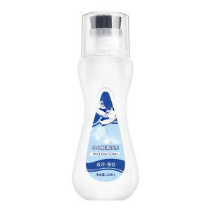 Self-Brush White Shoe Cleaner Gentle Stain Remover Whitening Boost 2-in-1 Sneaker Cleaning Pen Built-in Brush for Quick Stain Removal Color Restoration