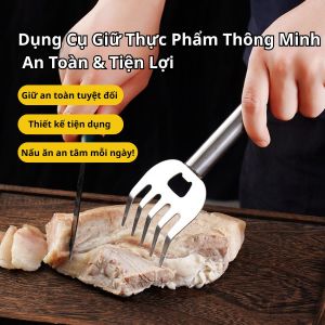 Tay Cầm Giữ Thực Phẩm Đa Năng-Bảo Vệ Tay Khi Thái RauCắt ThịtChống Trơn TrượtAn Toàn Cho Mọi Nhà