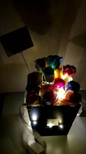 Bouquet Plant Box Handle Box Flower Delivery Box Kotak Bunga