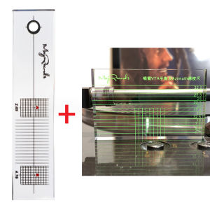 Set 5 แผ่นติดตั้งหัวเข็ม และ เกจติดตั้งโทนอาร์ม เครื่องเล่นแผ่นเสียง