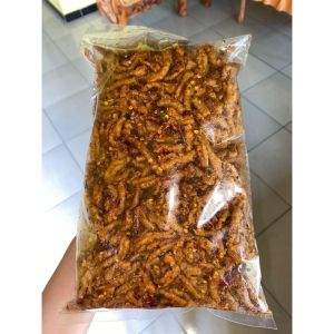 USUS AYAM CRISPY Usus ayam crispy 100 GRAM murah /Usus ayam crispy /Usus pedas daun jeruk/ Usus crispy /Usus ayam 2kg murah /Usus ayam crispy500 gram / Usus ayam crispy pedas /Usus crispy original 1 kg #1