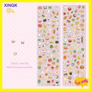 XINGK Retro Style Graffiti Fashioned Die-Cut Tape Scrapbooking Tape Sticker Stationery Supplies DIY Phone Case Handbook Decoration