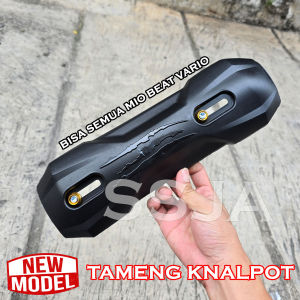 tutup cover tameng knalpot standar motor mio sporty mio smile mio soul lama ANTI PECAH BONUS BAUT