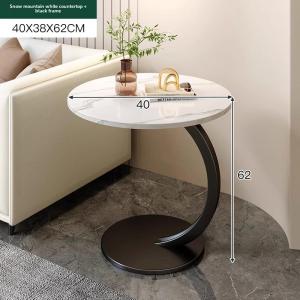 Fashion Tray Top Side Table with Removable Tray    Multi-Purpose for Sofa Bedside & Living Room    Sofa Side Table with Removable Tray    Minimalist Multipurpose Table
