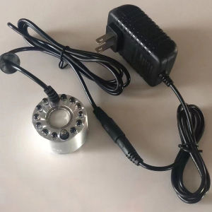 เครื่องสร้างควัน เครื่องทำควัน รวม220V หม้อแปลง ปริมาณหมอกสามารถปรับได้ หมอกอัตโนมัติ พร้อม adaptorพร้อมไ ฟLED อุปกรณ์ตกแต่งสวน น้ำพุฮวงจุ้ย ทำหมอก น้ำพุบ่อปลา เครื่องพ่นควัน