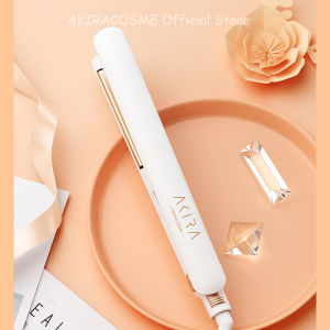 Akiracosme Máy Uốn Tóc Duỗi Tóc 2-in-1 Máy ép Tóc Tấm Sưởi ấm Gốm 12 Triệu Ion Âm Bảo Vệ Tóc Làm Nóng Nhanh 8 Giây 9 Mức Điều Chỉnh Nhiệt Độ Màn Hình LED Hair Straightener