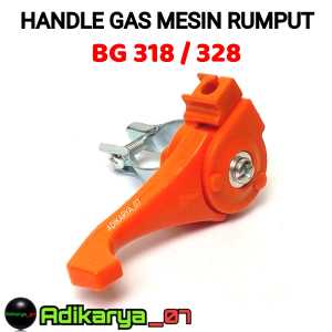 Handel Gas Throttle Control Lever Gagang Stelan Gas OREN Mesin Potong Rumput 2tak Yamamoto Tasco Tanika BG328 318 338