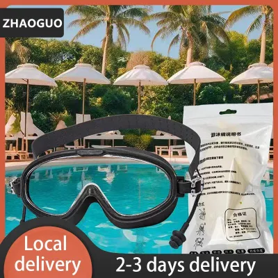 [COD] ZHAOGUO Ship within 24 hours 2025 Large Frame Swimming Goggles For Kids High Quality Antifog Swim Glasses Waterproof HD Swim Eyewear Swim Equipment