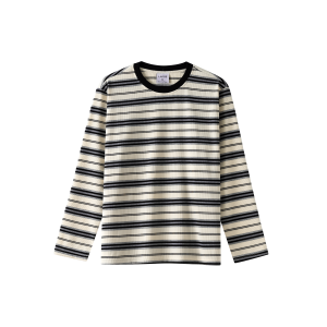 Áo Thun Dài Tay Nam Kẻ Ngang Striped LADOS-9243 Chất Vải Thun Cao Cấp Phong Cách Trẻ Trung Màu Sắc Vintage