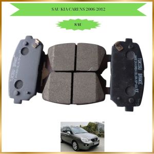 Bộ (4 Miếng) Má Phanh Sau (Bố thắng) Kia Carens 2006 - 2012. Mã SP1197 Hàng Tukisu (Hàn Quốc)