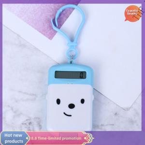 Graceful Portable Calculator Pocket Size Creative Keychain Calculator Office Supplies