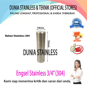 Engsel stainless 304 3/4"