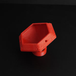 Pot Mini Pot Kaktus Pot Succulent Dekorasi Meja Bentuk Diamond