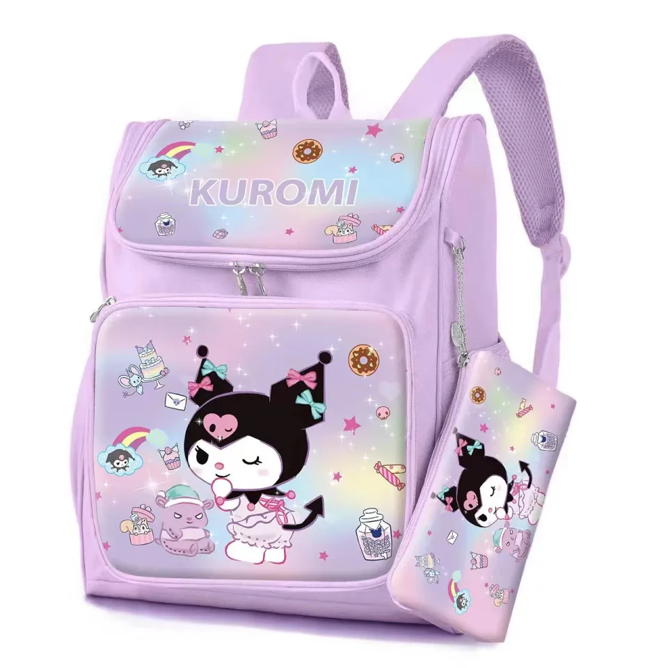 Sanrio Backpack Cinnamoroll My Melody Kuromi Bag Cute Kids