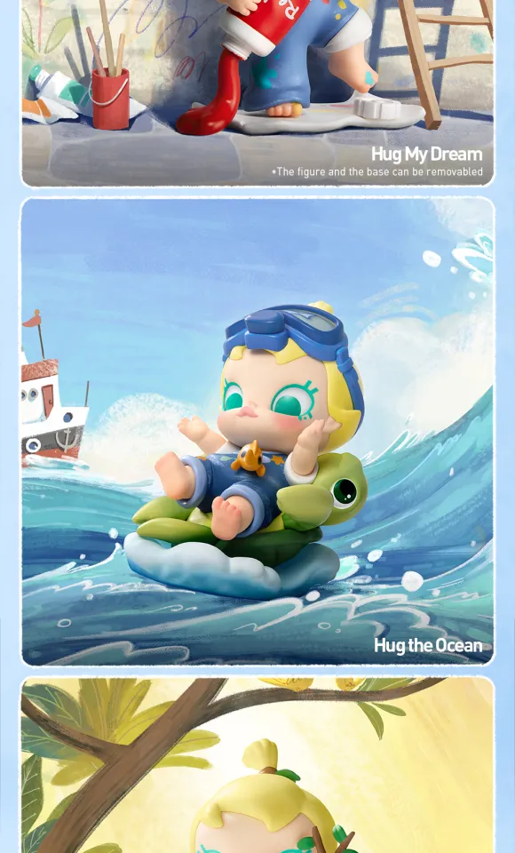 POP MART Baby Molly My Huggable Discovery Series Figures Blind Box