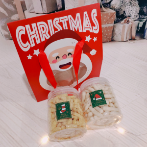 Hampers Christmas Cookies YUMMY GIFT - Bingkisan Kado Coklat Kerincing - Parcel Snack - HNTL004