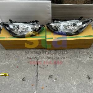 Đèn pha Toyota Vios 2014 - 2017. Đèn lái trước Vios 2015 2016. Đèn không bi.