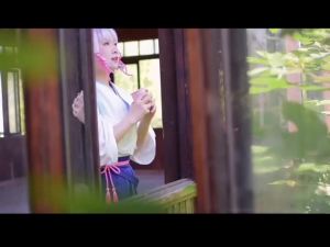 Trang phục hóa trang game genshin Impact kamisato ayaka Kimono hóa trang hóa trang trang trang phục hóa trang nữ và nam Kendo Halloween công chúa ggret # x