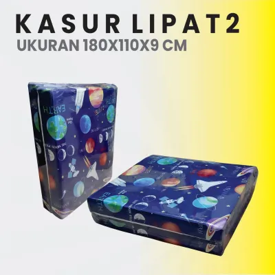Kasur Busa Lipat 2 Tebal 9cm / Matras Kasur Lantai Murah Berkualitas