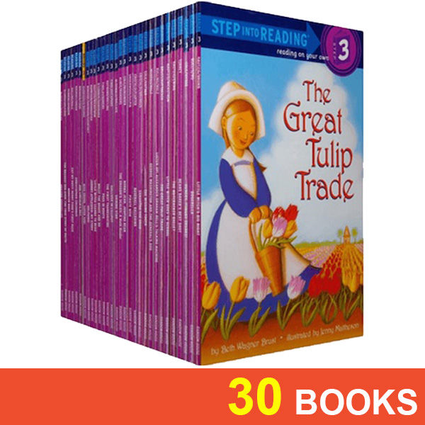 SG Stock] Step Into Reading Level 3 (30 books) | Lazada