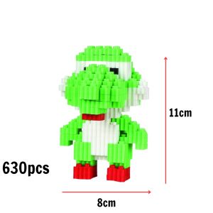 Mô Hình Lắp Ráp Mini Nhân Vật Hoạt Hình Đồ Chơi Lắp Ráp MIni Động Vật Đáng Yêu Cho Bé