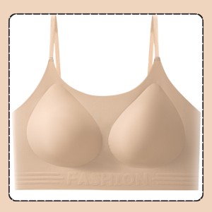 💥BraLady (N1016) บราไร้โครง ผิวเรียบ เบาสบาย ฟองน้ำ 1ซม.