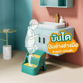 บันไดเด็ก บันไดอเนกประสงค์ บันได้ปีนชักโครก บันไดปีนอ่างล้างมือ บันไดปีนเอาของเด็ก Step Stool 3 A4. 