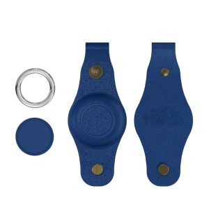 For Airtag Apple Anti-loss Device Key Chain Silicone Waterproof Protective Case Key Tracker Pet Positioning for Air tag