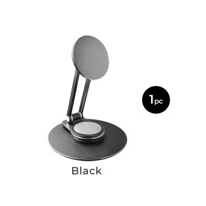 CURIO ASMR Desk Stand - Magnetic Phone & Tablet Holder (360° Adjustable/Aluminium/Ultra Stable)
