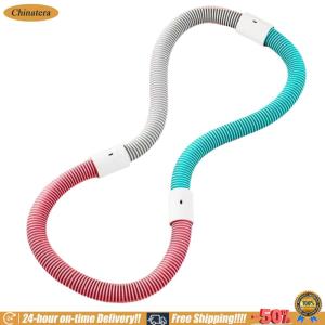 [Chinatera Brand Store] Weighted Spring Circle Waist Trainer Spring Soft Hoop for Home Gym Fitness