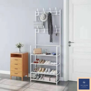 Rak Sepatu Stand Hager Gantungan Baju Pakaian Tas Topi