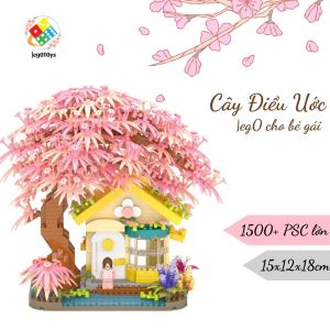 Đồ Chơi Lắp Ráp Mô Hình Chậu Hoa Cây Cảnh - Hoa Decor Bonsai Mini Trang Tri Nhà Cửa - Hoa Sen Đá - Hoa Sương Rồng ...